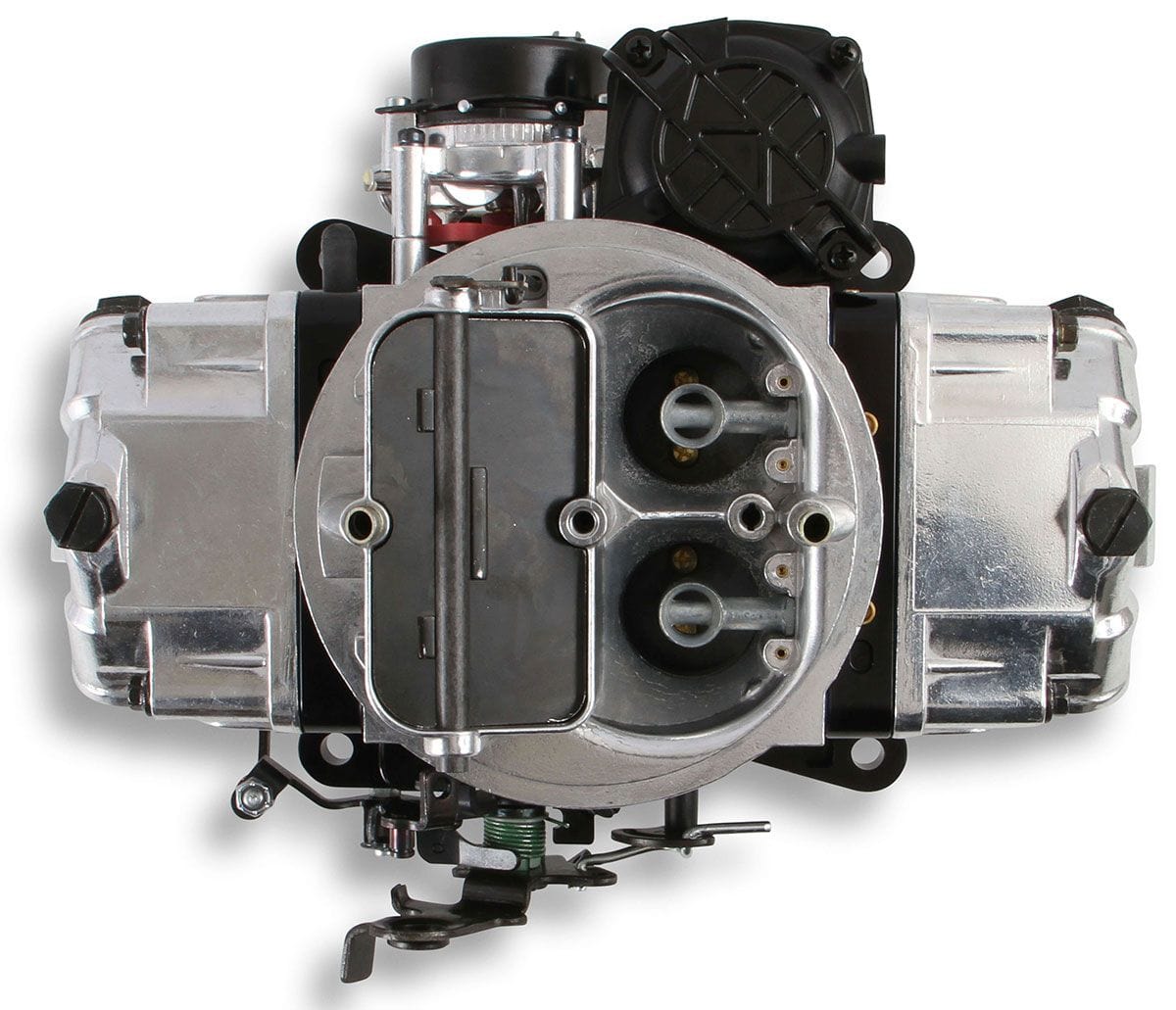 HOLLEY Vacuum Secondaries, Manual Choke Holley 670 CFM Ultra Street Avenger Four Barrel Carburettor - Black HO0-86670BK SR