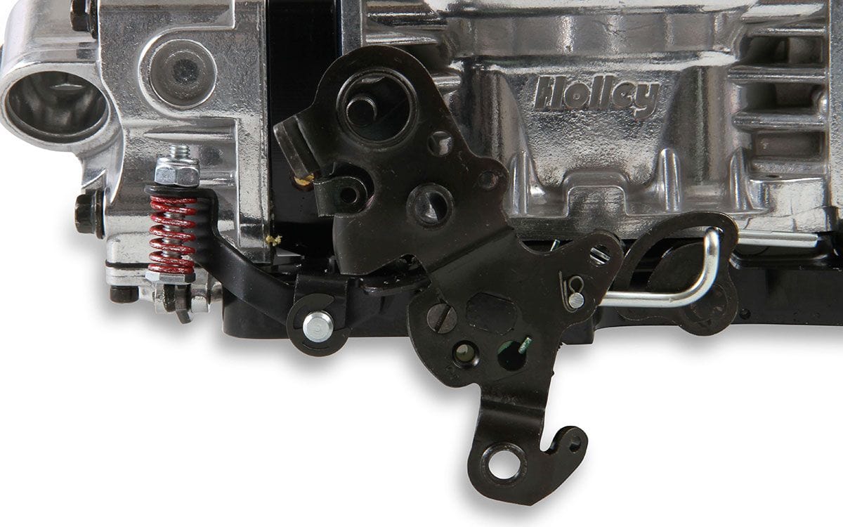 HOLLEY Vacuum Secondaries, Manual Choke Holley 670 CFM Ultra Street Avenger Four Barrel Carburettor - Black HO0-86670BK SR