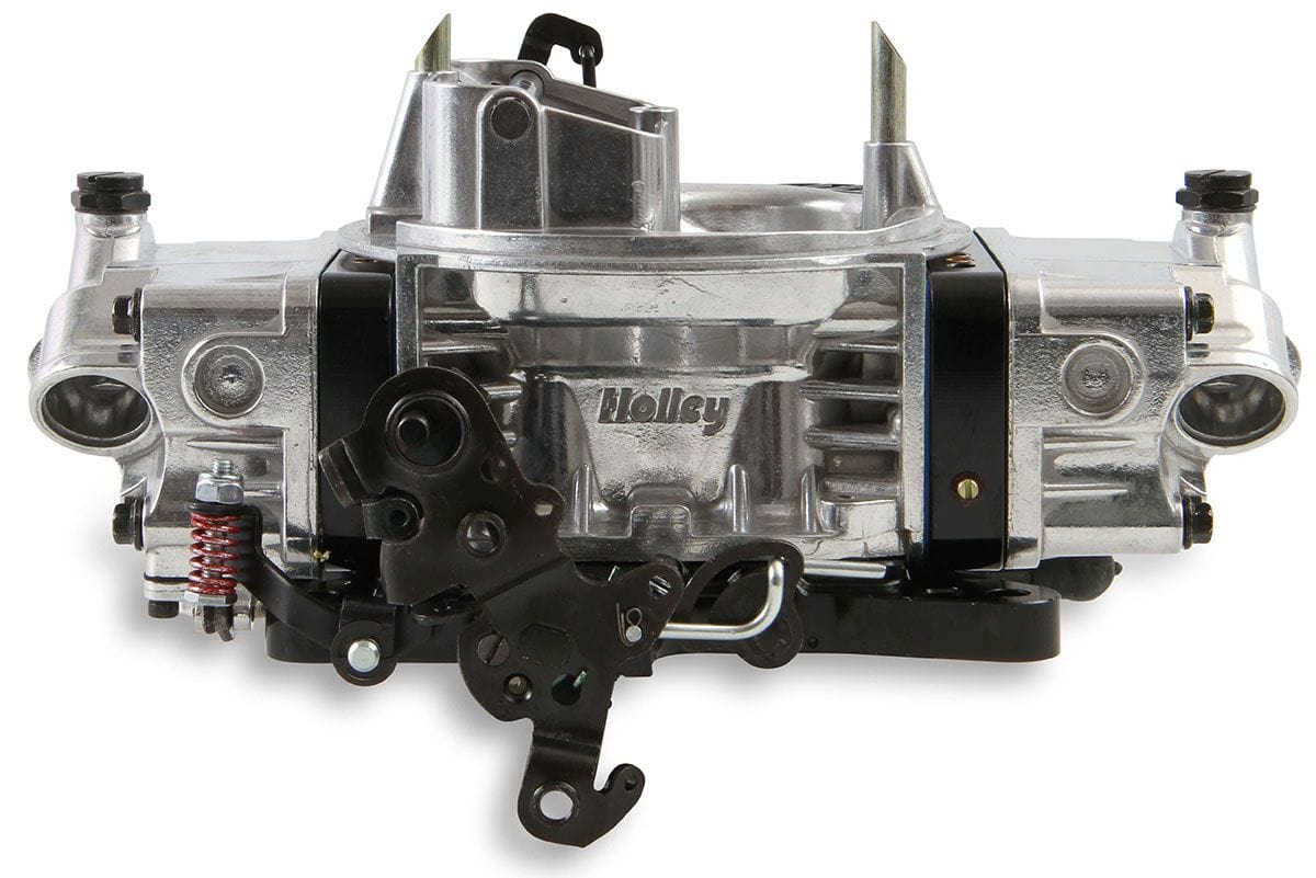 HOLLEY Vacuum Secondaries, Manual Choke Holley 670 CFM Ultra Street Avenger Four Barrel Carburettor - Black HO0-86670BK SR