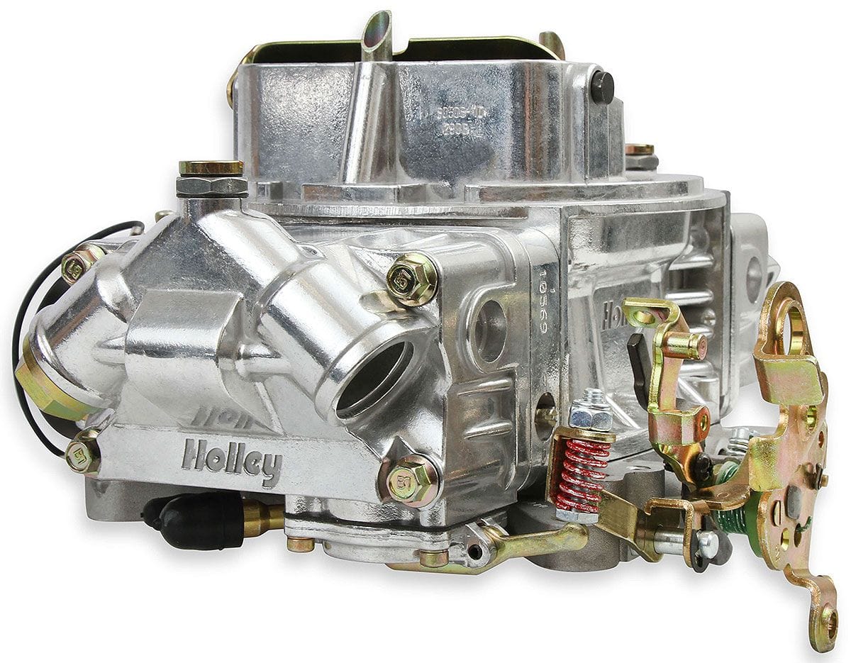 HOLLEY Vacuum Secondary. Electric Choke, 4160 Series Holley 600 CFM 4-Barrel Aluminium Street Carburettor HO0-80458SA SR