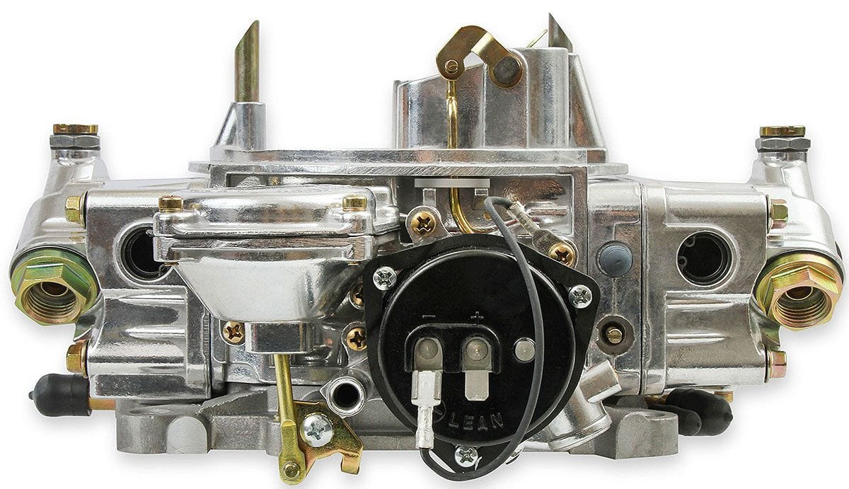 HOLLEY Vacuum Secondary. Electric Choke, 4160 Series Holley 600 CFM 4-Barrel Aluminium Street Carburettor HO0-80458SA SR
