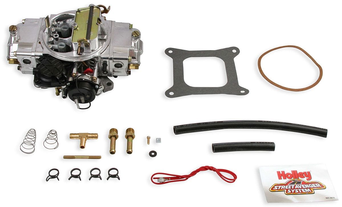 HOLLEY Vacuum Secondary. Electric Choke. Holley 670 CFM 4-Barrel Street Avenger Carburettor HO0-80670 SR