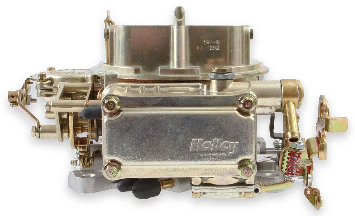 HOLLEY Vacuum Secondary. Manual Choke. Holley 600 CFM 4-Barrel Street Carburettor HO0-1850C SR