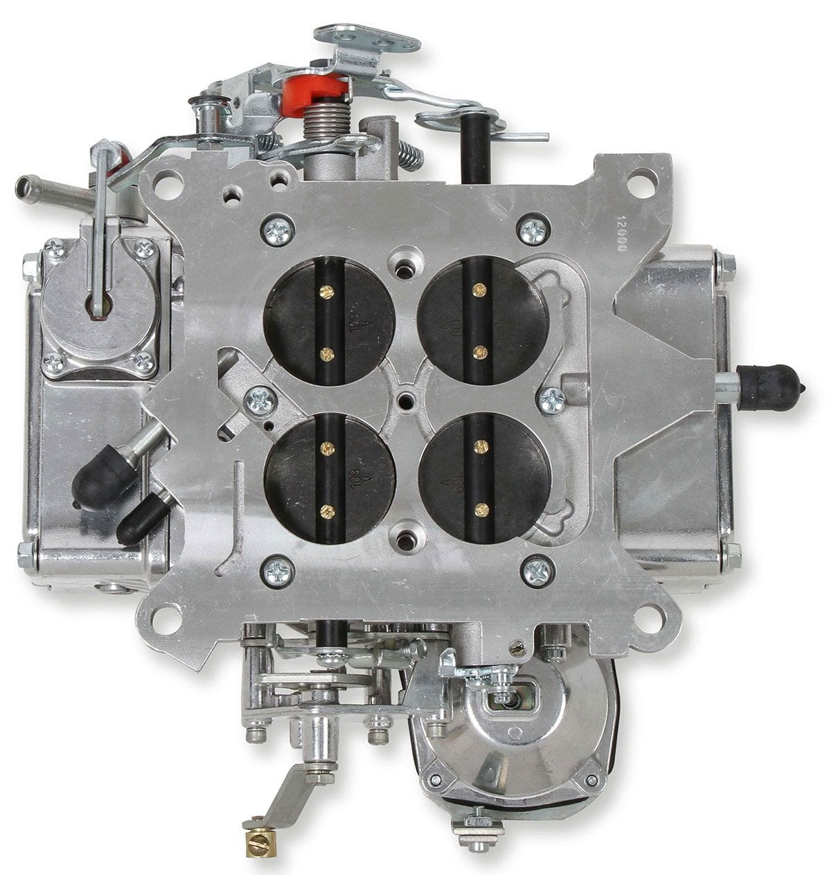 HOLLEY Vacuum Secondary. Manual Choke. Holley 600 CFM 4-Barrel Street Carburettor (Silver) HO0-1850S SR