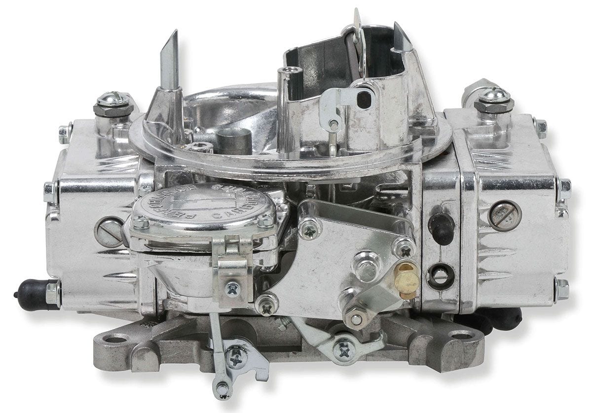 HOLLEY Vacuum Secondary. Manual Choke. Holley 600 CFM 4-Barrel Street Carburettor (Silver) HO0-1850S SR
