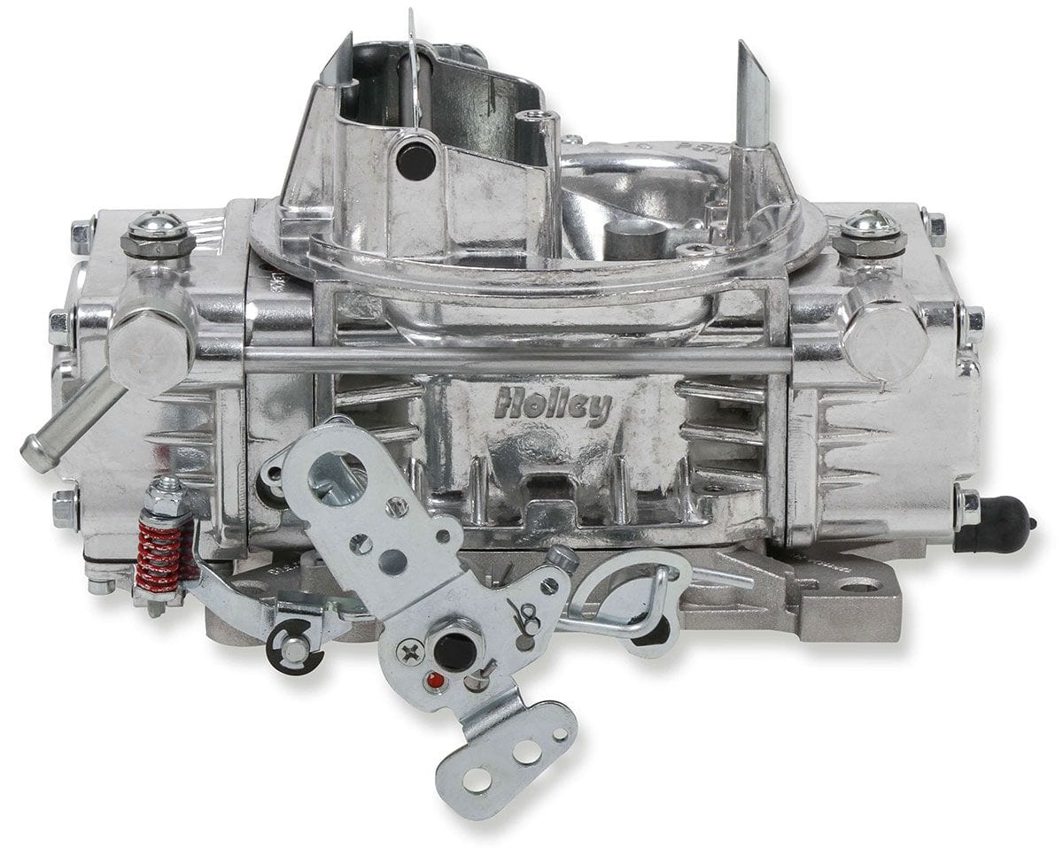 HOLLEY Vacuum Secondary. Manual Choke. Holley 600 CFM 4-Barrel Street Carburettor (Silver) HO0-1850S SR