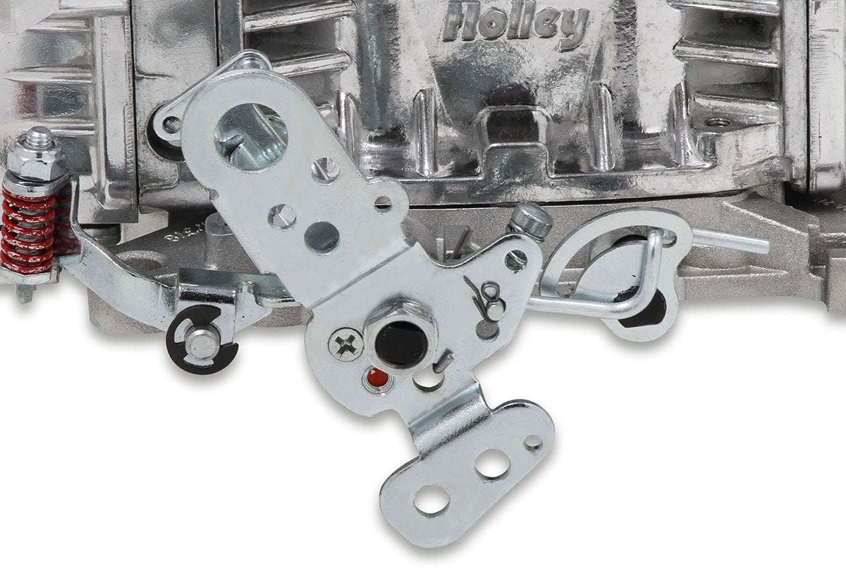 HOLLEY Vacuum Secondary. Manual Choke. Holley 600 CFM 4-Barrel Street Carburettor (Silver) HO0-1850S SR
