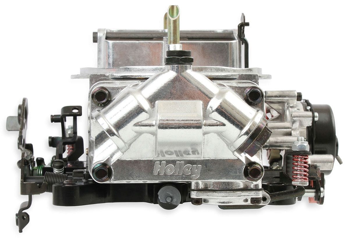 HOLLEY With Electric Choke Holley 650 CFM Ultra Double Pumper 4-Barrel Carburettor - Black HO0-76650BK SR