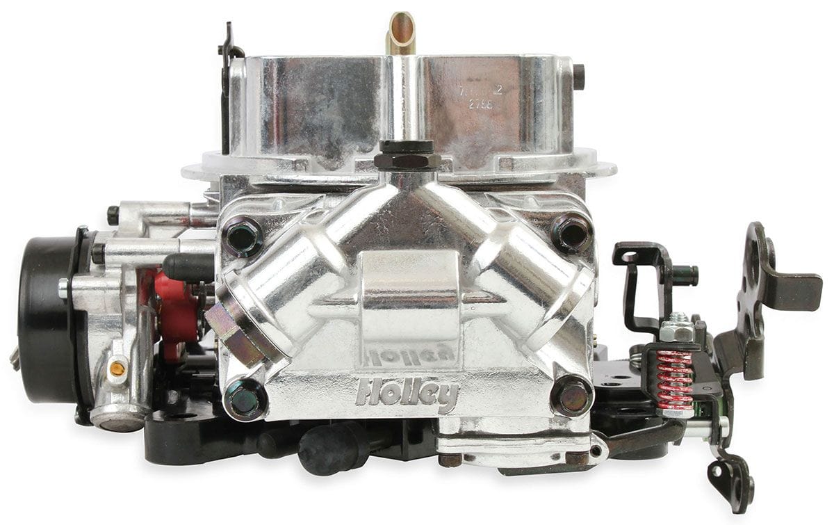 HOLLEY With Electric Choke Holley 650 CFM Ultra Double Pumper 4-Barrel Carburettor - Black HO0-76650BK SR
