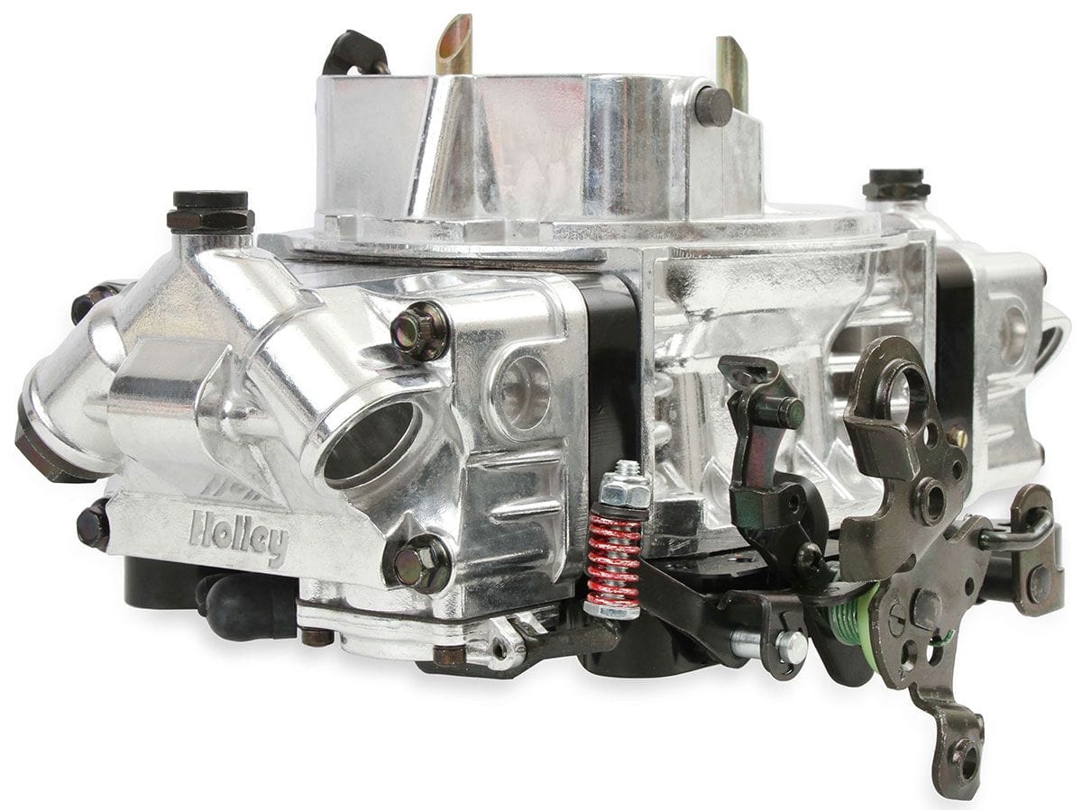 HOLLEY With Electric Choke Holley 650 CFM Ultra Double Pumper 4-Barrel Carburettor - Black HO0-76650BK SR