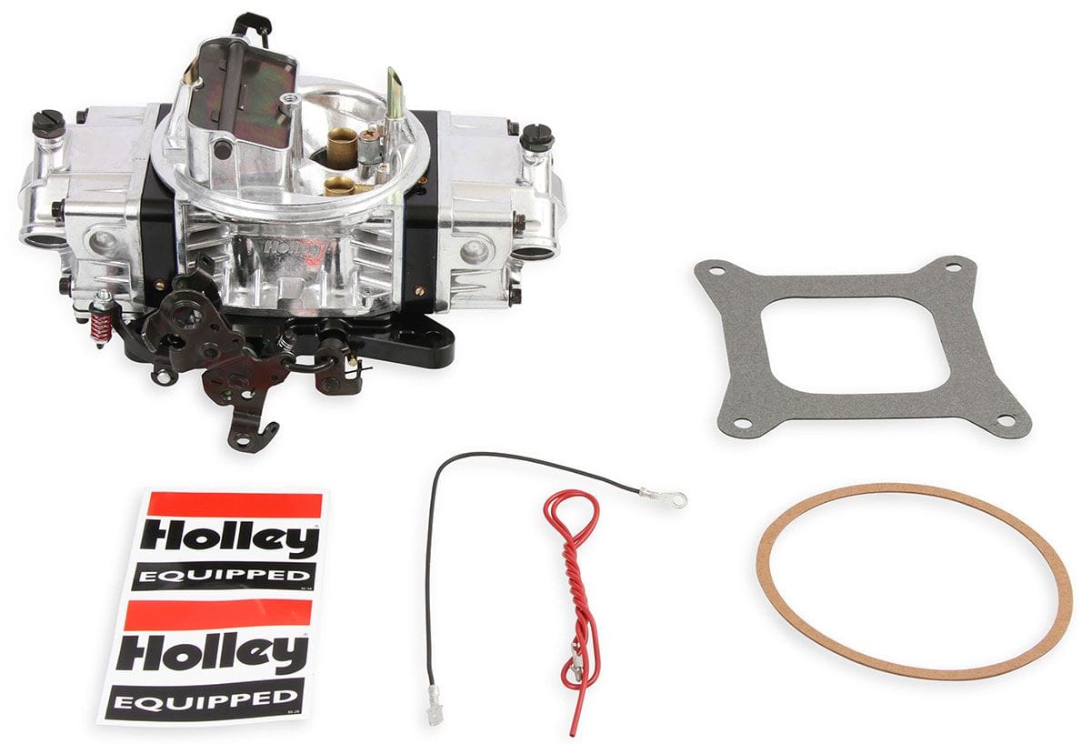 HOLLEY With Electric Choke Holley 650 CFM Ultra Double Pumper 4-Barrel Carburettor - Black HO0-76650BK SR