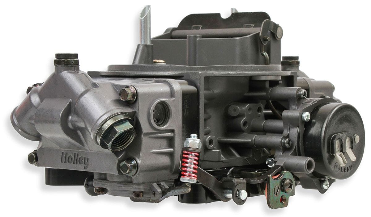 HOLLEY With Electric Choke Holley 650 CFM Ultra Double Pumper 4-Barrel Carburettor - Hard Core Grey HO0-76650HB SR