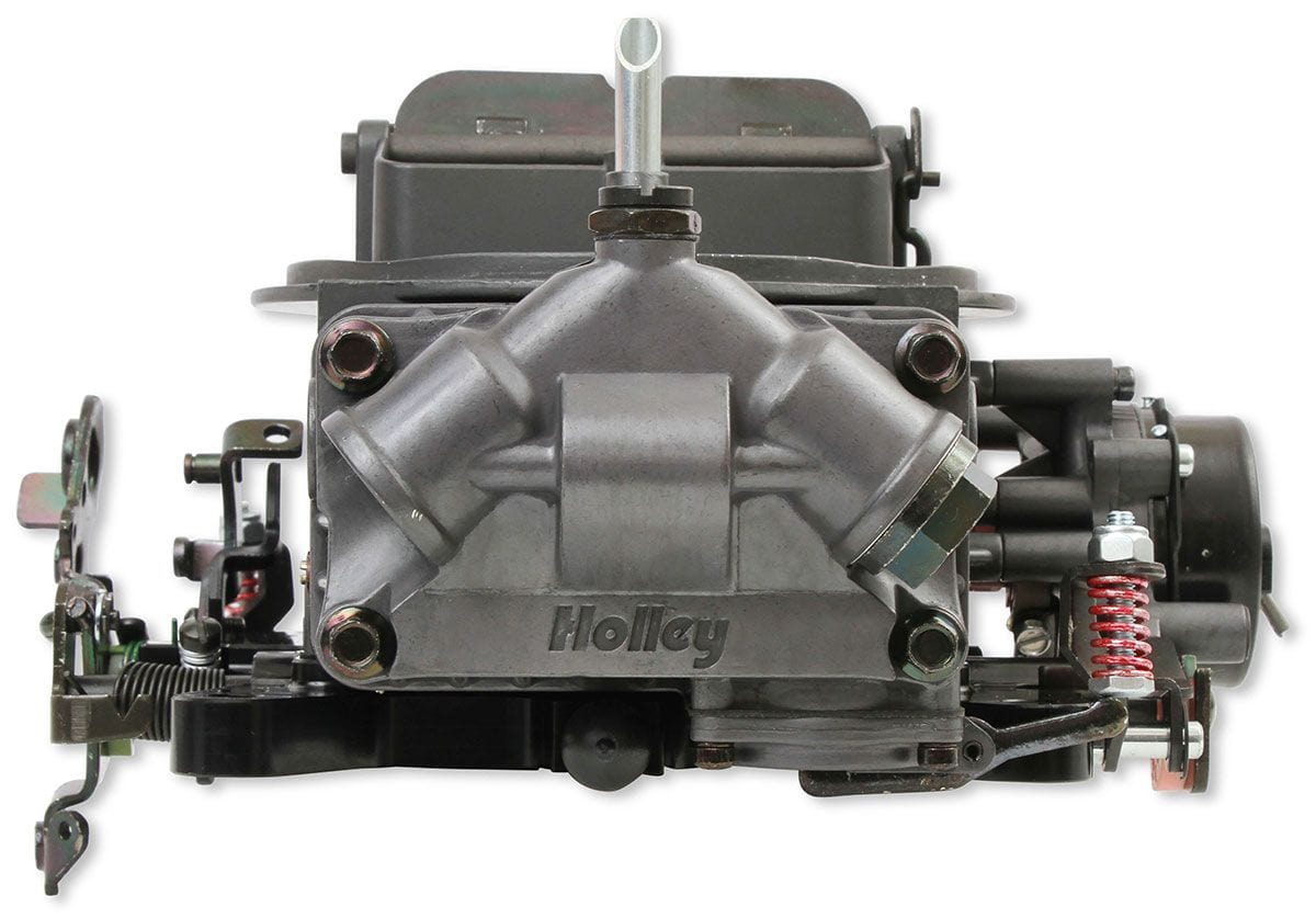 HOLLEY With Electric Choke Holley 650 CFM Ultra Double Pumper 4-Barrel Carburettor - Hard Core Grey HO0-76650HB SR