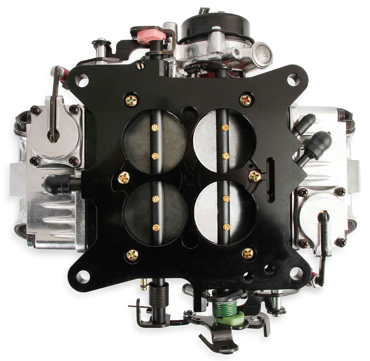 HOLLEY With Electric Choke Holley 750 CFM Ultra Double Pumper 4-Barrel Carburettor - Black HO0-76750BK SR