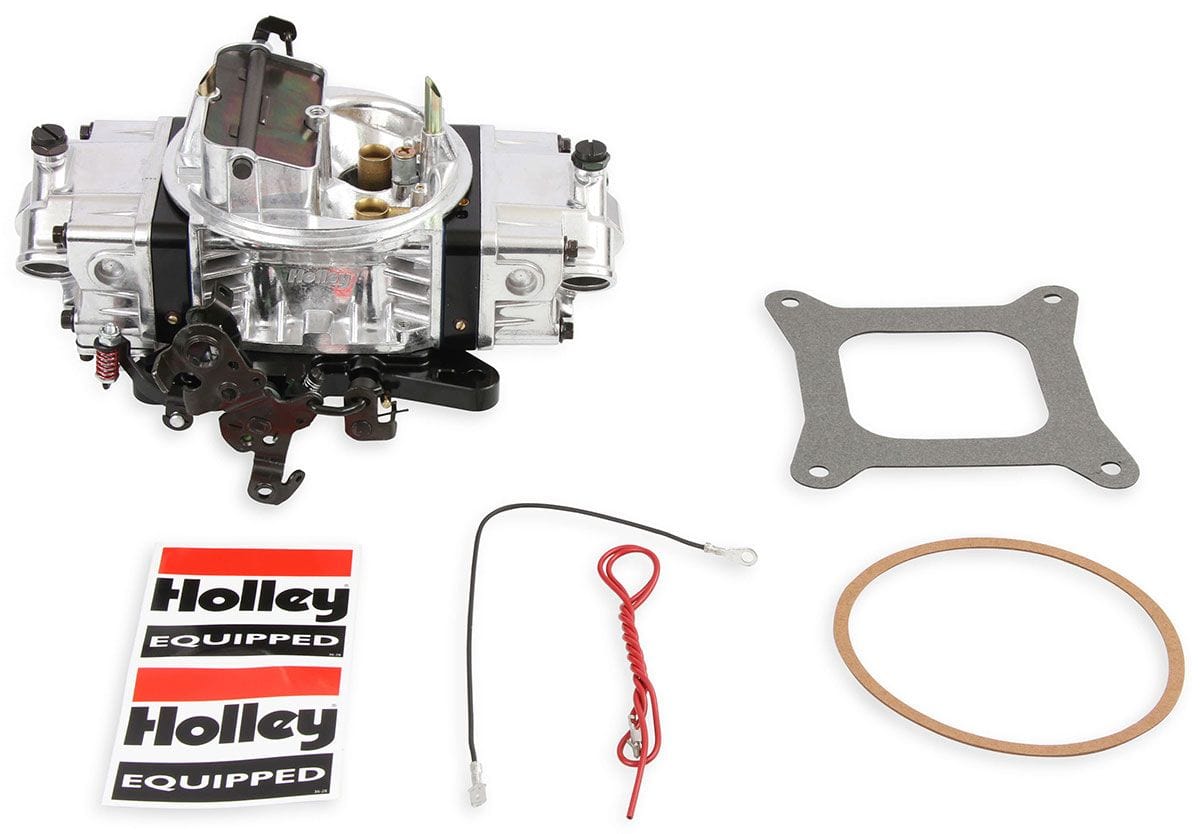HOLLEY With Electric Choke Holley 750 CFM Ultra Double Pumper 4-Barrel Carburettor - Black HO0-76750BK SR