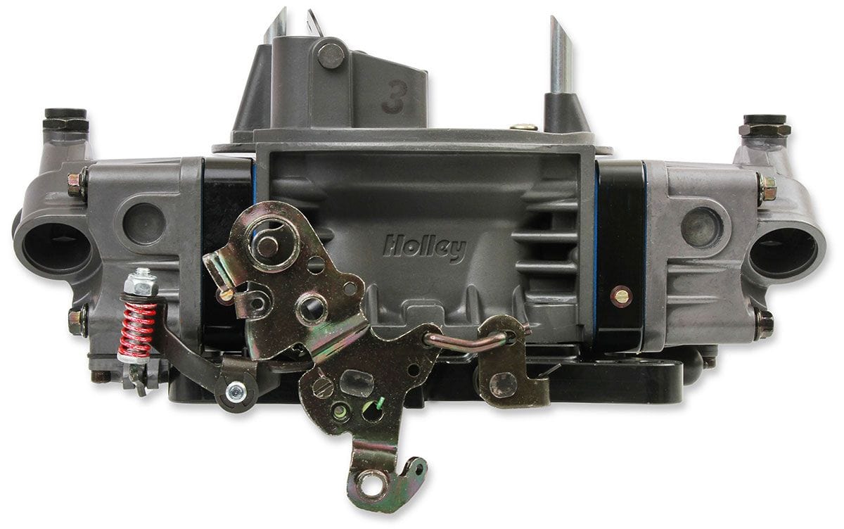 HOLLEY With Electric Choke Holley 750 CFM Ultra Double Pumper 4-Barrel Carburettor - Hard Core Grey HO0-76750HB SR