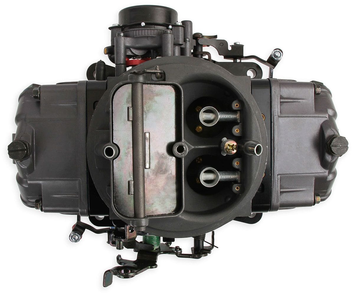 HOLLEY With Electric Choke Holley 750 CFM Ultra Double Pumper 4-Barrel Carburettor - Hard Core Grey HO0-76750HB SR
