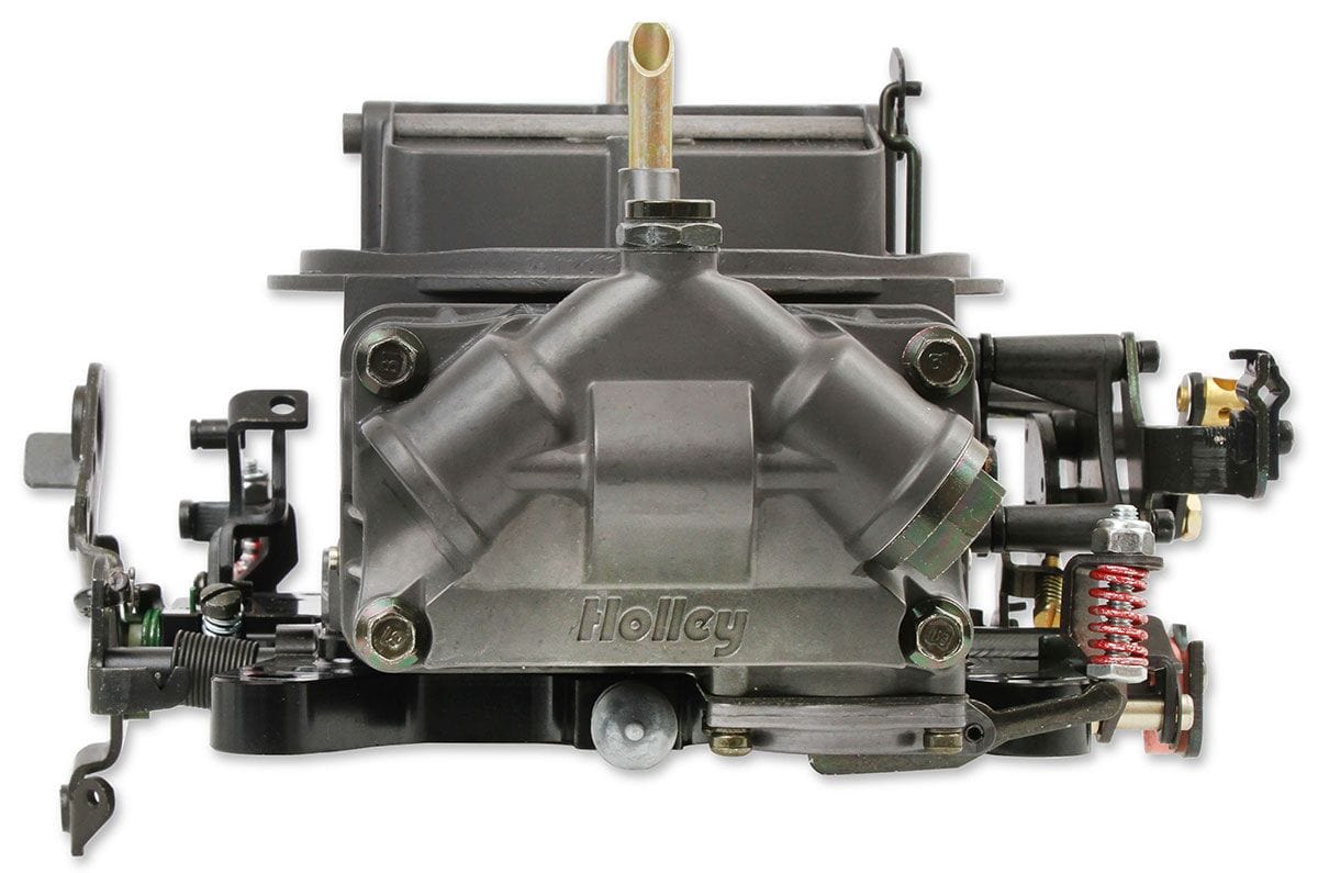 Holley With Manual Choke Holley 750 CFM Ultra Double Pumper 4-Barrel Carburettor - Hard Core Grey HO0-76751HB SR