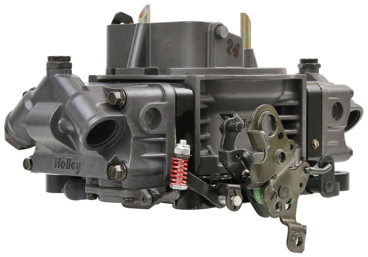 Holley With Manual Choke Holley 750 CFM Ultra Double Pumper 4-Barrel Carburettor - Hard Core Grey HO0-76751HB SR