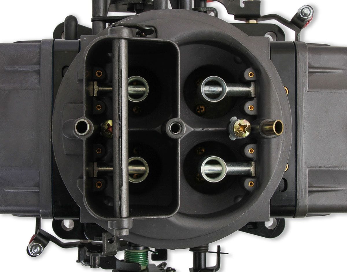 Holley With Manual Choke Holley 750 CFM Ultra Double Pumper 4-Barrel Carburettor - Hard Core Grey HO0-76751HB SR