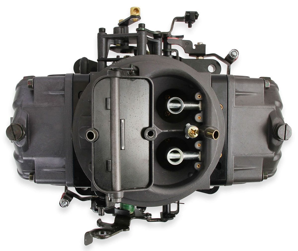 Holley With Manual Choke Holley 750 CFM Ultra Double Pumper 4-Barrel Carburettor - Hard Core Grey HO0-76751HB SR