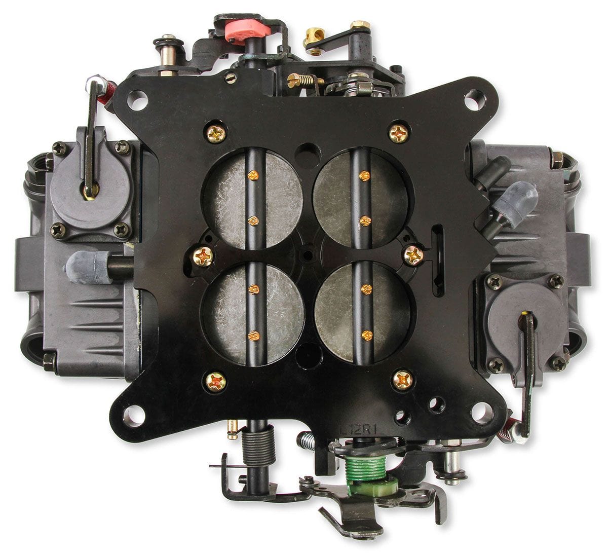 Holley With Manual Choke Holley 750 CFM Ultra Double Pumper 4-Barrel Carburettor - Hard Core Grey HO0-76751HB SR