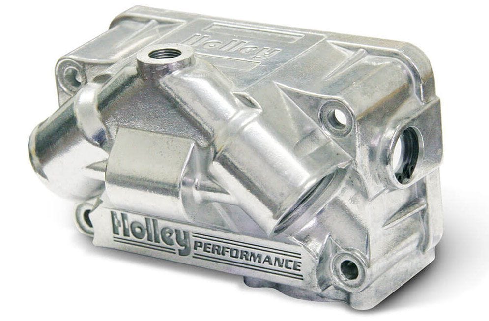 HOLLEY With Out Pump Provisions, Polished, Suit 4150, 4160 models, Gaskets I Holley Holley Aluminium Center Hung Fuel Bowl Kit - Secondary HO134-72S SR