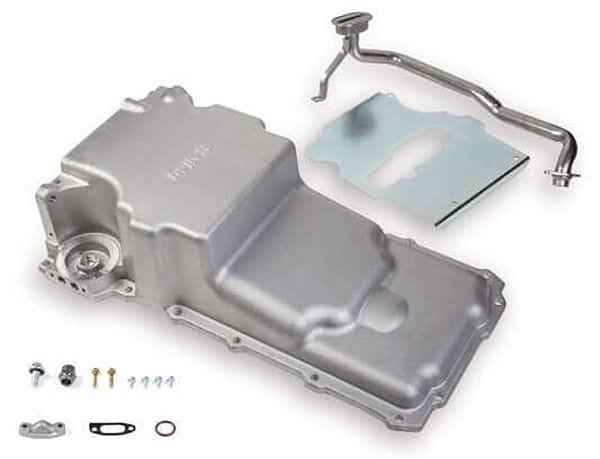 HOLLEY Xtra Front Clearnace Pan, Suit 1955-87 GM/Muscle Car/Classic Car/Truc Holley Holley GM LS Retro-fit Oil Pan HO302-2 SR