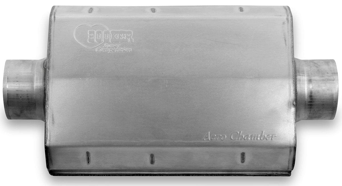 HOOKER 3-1/2" with Centre Inlet and Centre Outlet Hooker Aero Chamber Muffler HK21507 SR
