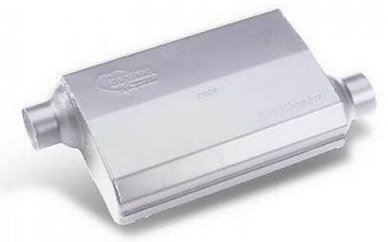 HOOKER 3" Offset Inlet With 3" Offset Outlet Hooker Aero Chamber Muffler HK21530 SR