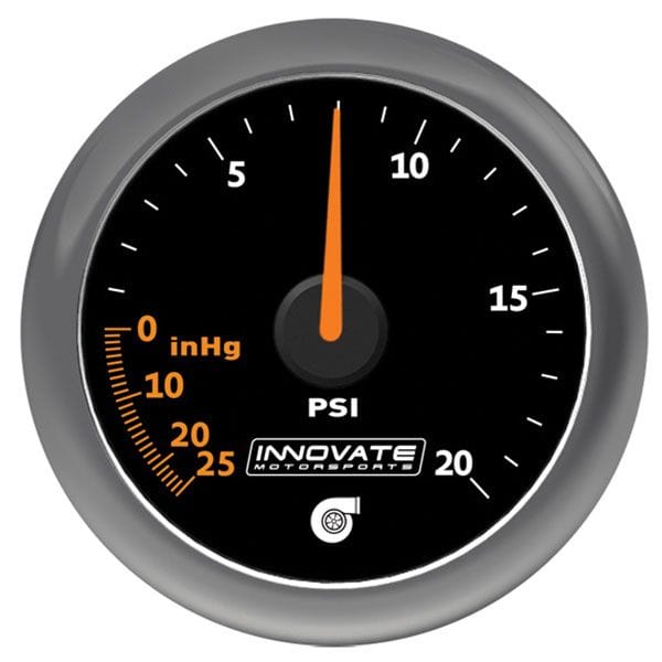 INNOVATE 2-1/16" Boost/Vacuum 20 PSI Innovate Motorsports MTX Analogue Gauge IM3857 SR