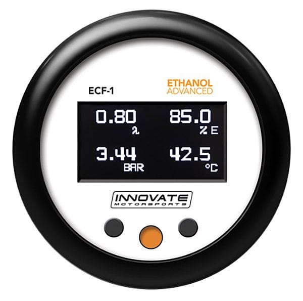 INNOVATE 2-1/16" Ethanol Content & Air/Fuel Ratio Innovate Motorsports ECF-1 Digital Gauge IM3903 SR