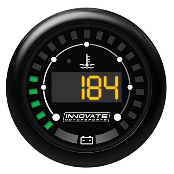 INNOVATE 2-1/16" Water Temprature & Battery Voltage Innovate Motorsports MTX Digital Gauge IM3853 SR