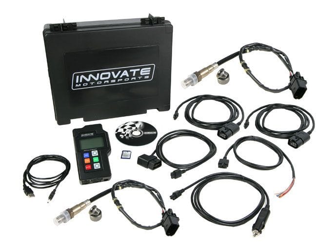 INNOVATE Dual Channel With O2 Sensor & OBD-II/CAN Scan Tool Innovate Motorsports LM-2 Digital Air/Fuel Ratio Kit IM3807 SR