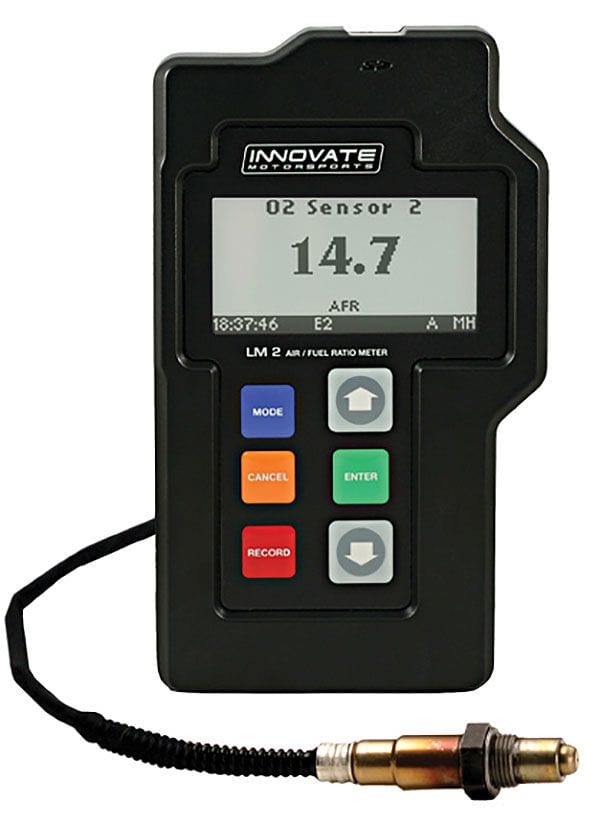 INNOVATE Dual Channel With O2 Sensor & OBD-II/CAN Scan Tool Innovate Motorsports LM-2 Digital Air/Fuel Ratio Kit IM3807 SR