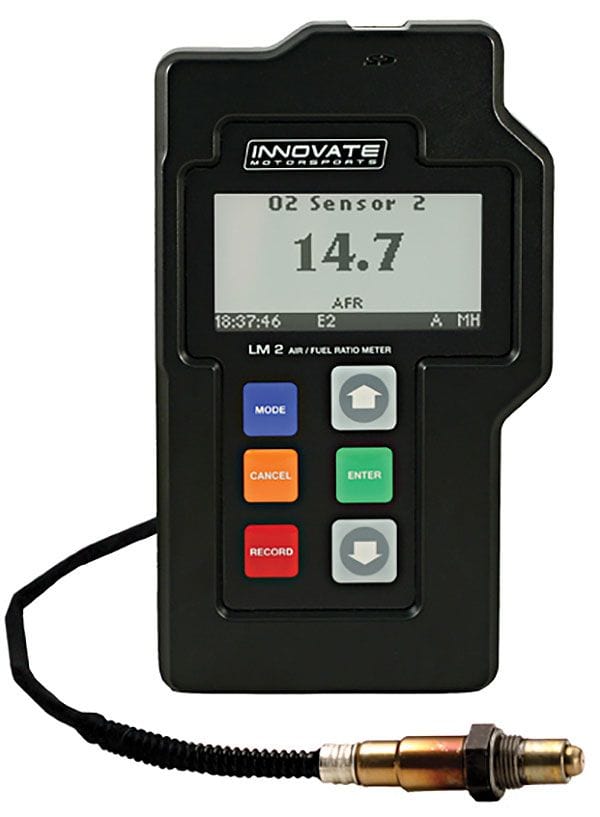 INNOVATE Single Channel With O2 Sensor & OBD-II/CAN Scan Tool Innovate Motorsports LM-2 Digital Air/Fuel Ratio Kit IM3806 SR