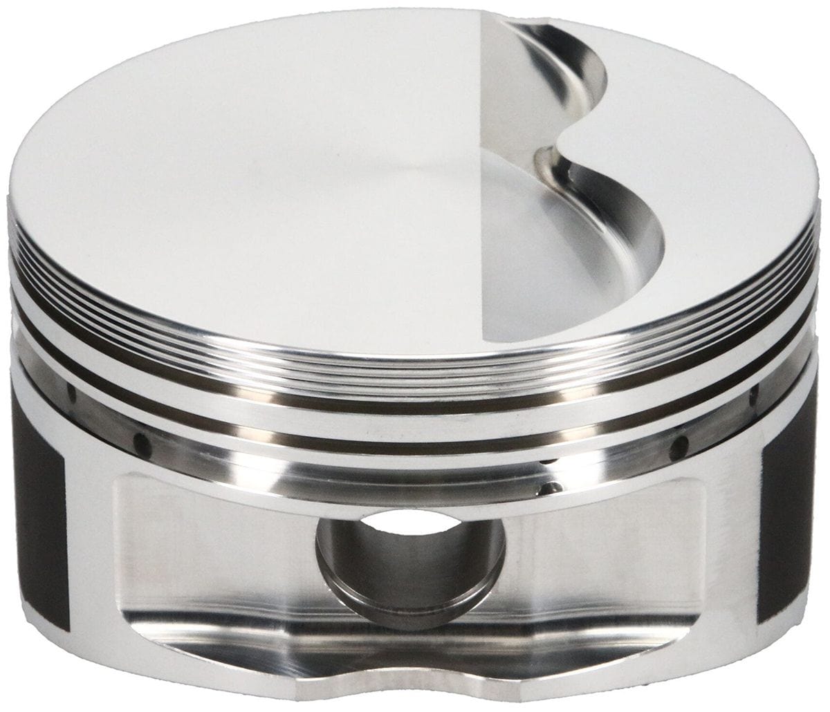 JE 347 c.i., 4.030" bore, 3.400" stroke, 5.400" rod length, -5.0cc dome JE Pistons Ford 302W Stroker - Heavy Duty Flat Top Forged Piston J188703 SR