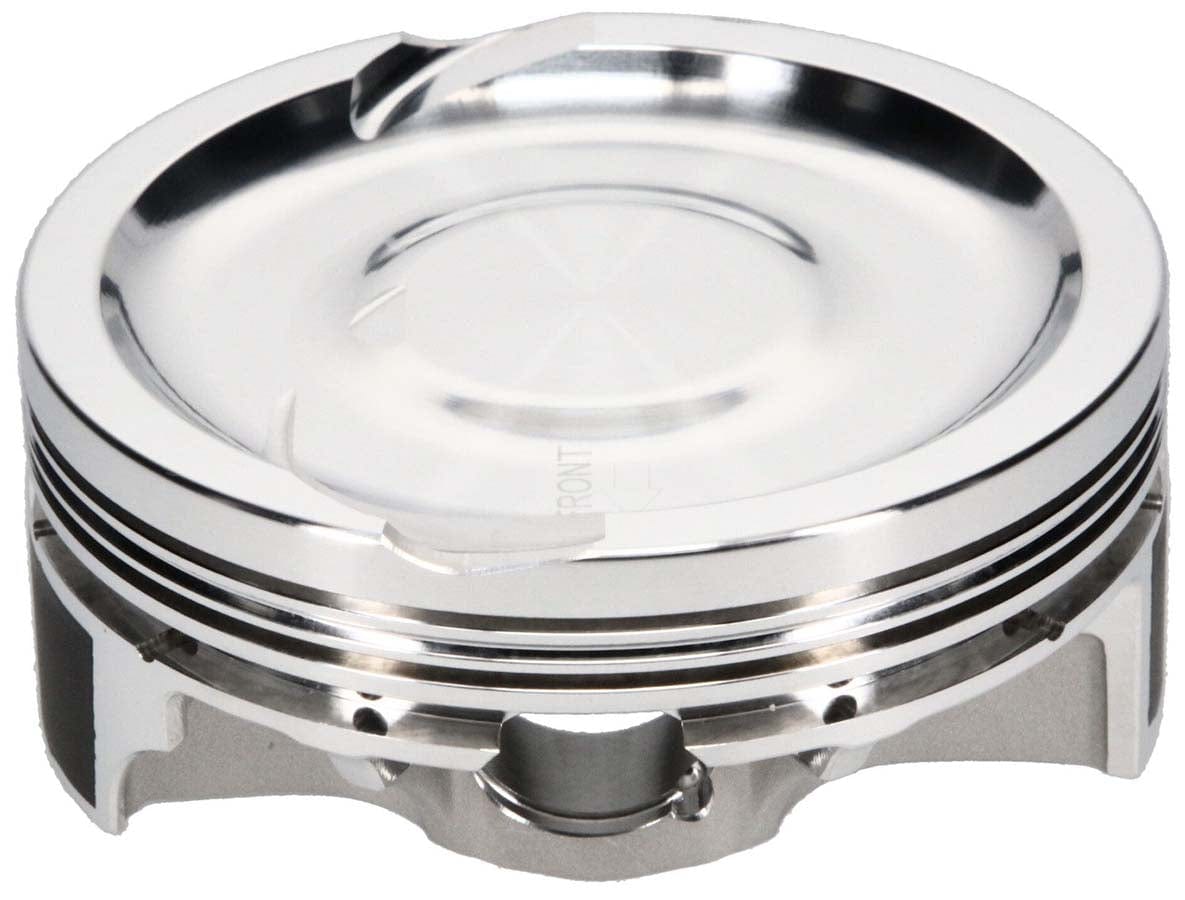 JE 4.005" bore, 3.622" stroke, 6.125" rod length, -16.6cc dome volume JE Pistons LS2 Asymmetrical FSR Dish Top Forged Piston J312025 SR