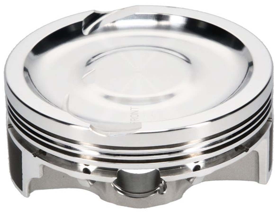 JE 4.005" bore, 4.000" stroke, 6.125" rod length, -7.6cc dome volume JE Pistons LS2 Asymmetrical FSR Dish Top Forged Piston J324061 SR