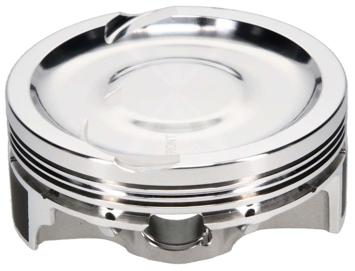 JE 4.070" bore, 3.622" stroke, 6.125" rod length, -19.4cc dome volume JE Pistons LS3 Asymmetrical FSR Dish Top Forged Piston J312031 SR