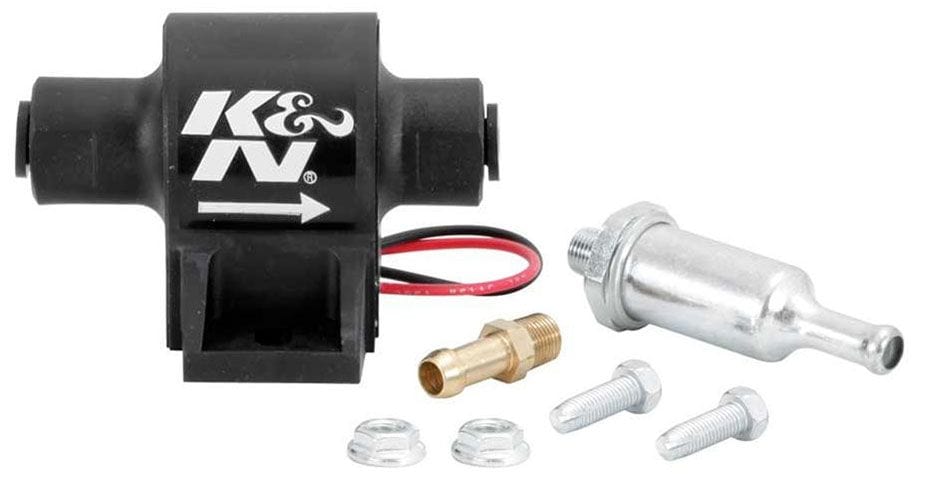 K&N 15 Gallons per Hour between 1 & 2psi - KN81-0400 K&N K&N Universal Inline Electric Fuel Pump KN81-0400 SR