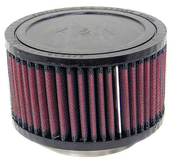 K&N 3 in (76 mm) H x 5 in (127 mm) OD - KNRU-2420 K&N K&N Universal Clamp On Filter Fits 3 in (76 mm) KNRU-2420 SR