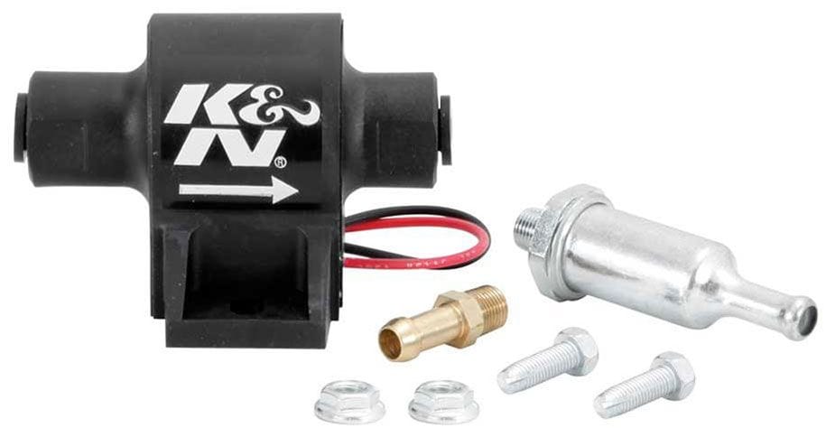 K&N 34 Gallons per Hour between 7 & 10psi - KN81-0403 K&N K&N Universal Inline Electric Fuel Pump KN81-0403 SR