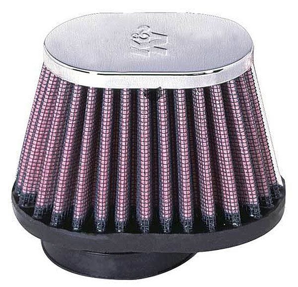 K&N 4 in (102 mm) Base L x 3 in (76 mm) Base W x 2.75 in (70 mm) H x 3 in (76 mm) Top L x 2 in (51 mm) Top W - KNRC-1820 K&N K&N Universal Clamp On Filter Fits 2 in (51 mm) KNRC-1820 SR