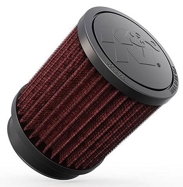K&N 4 in (102 mm) H x 3.5 in (89 mm) OD - KNRB-0700 K&N K&N Universal Clamp On Filter Fits 2.5 in (64 mm) KNRB-0700 SR