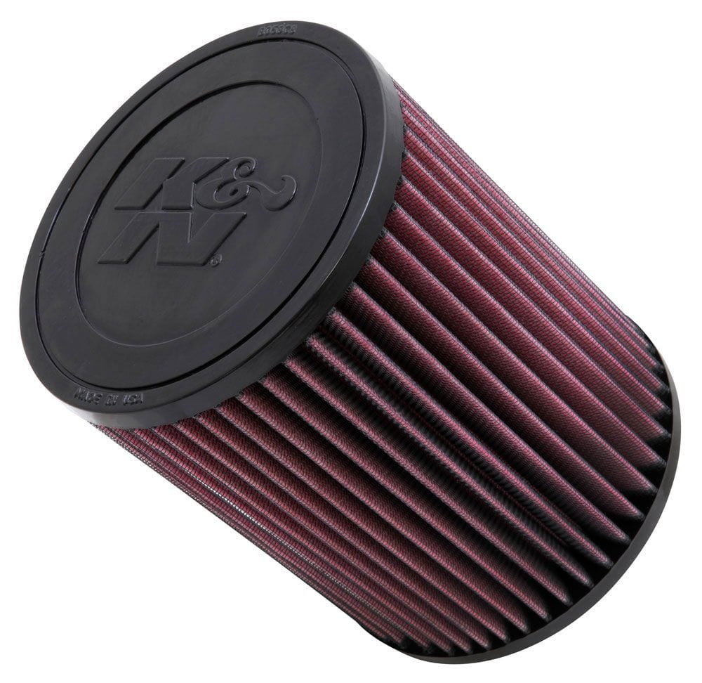 K&N 4 in (102 mm) H x 3.5 in (89 mm) OD - KNRD-0700 K&N K&N Universal Clamp On Filter Fits 2.5 in (64 mm) KNRD-0700 SR