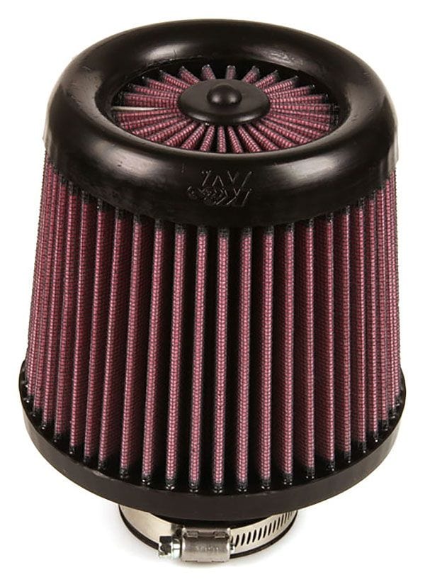 K&N 5.5 in (140 mm) H x 6 in (152 mm) Base OD x 5 in (127 mm) Top OD - KNRX-4950 K&N K&N X-Stream Universal Clamp On Filter Fits 2.5 in (64 mm) KNRX-4950 SR