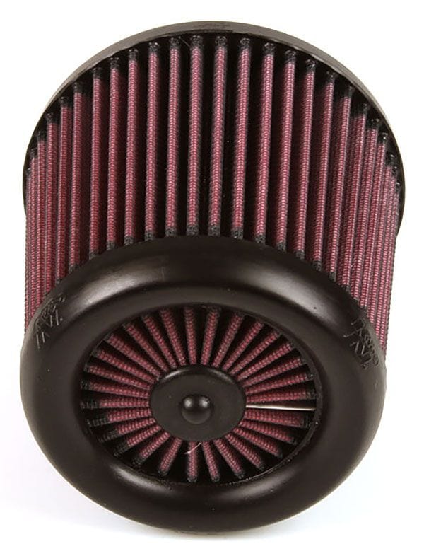K&N 5.563 in (141 mm) H x 6 in (152 mm) Base OD x 5 in (127 mm) Top OD - KNRX-4990 K&N K&N X-Stream Universal Clamp On Filter Fits 3 in (76 mm) KNRX-4990 SR
