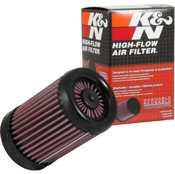K&N 5.969 in (152 mm) H x 4 in (102 mm) OD - KNRX-4140 K&N K&N X-Stream Universal Clamp On Filter Fits 3.531 in (90 mm) KNRX-4140 SR