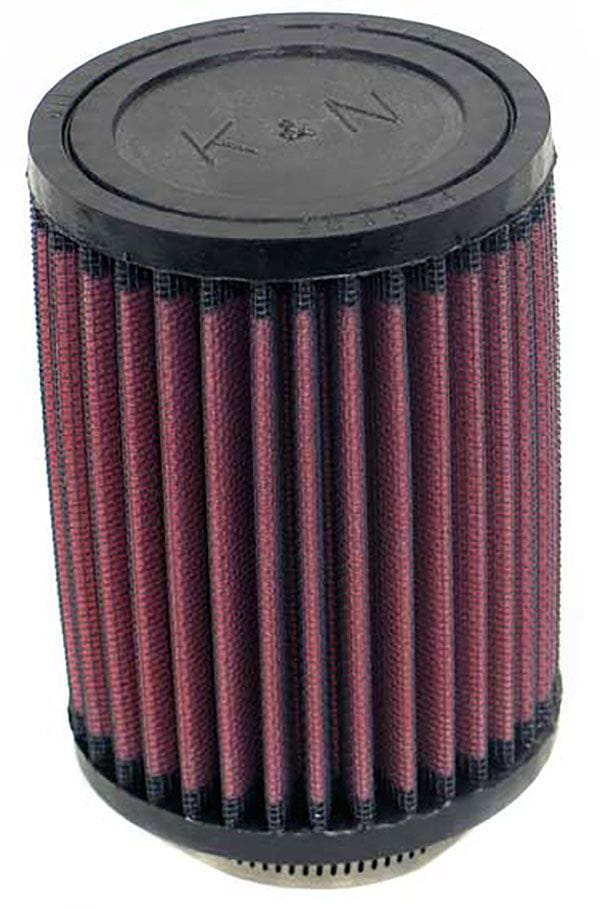 K&N 5 in (127 mm) H x 3.5 in (89 mm) OD - KNRD-0510 K&N K&N Universal Clamp On Filter Fits 2.125 in (54 mm) KNRD-0510 SR